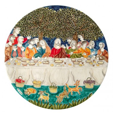 Round Plate DS The Last Supper Round Plate DS The Last Supper